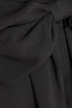 Quiz Bow Back Jumpsuit Black New