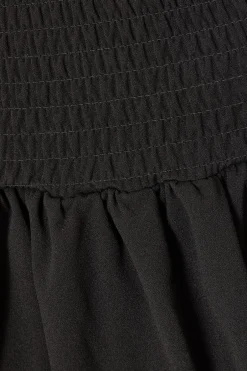 Quiz Black Bubble Hem Mini Skirt Sale