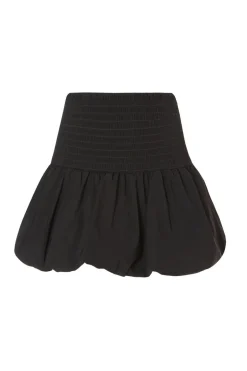 Quiz Black Bubble Hem Mini Skirt New