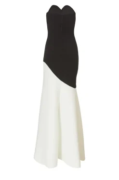 Quiz Black Contrast Maxi Dress Sale