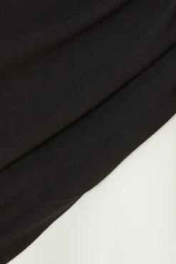 Quiz Black Contrast Maxi Dress Sale