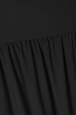 Quiz Cowl Neck Maxi Dress Black Best