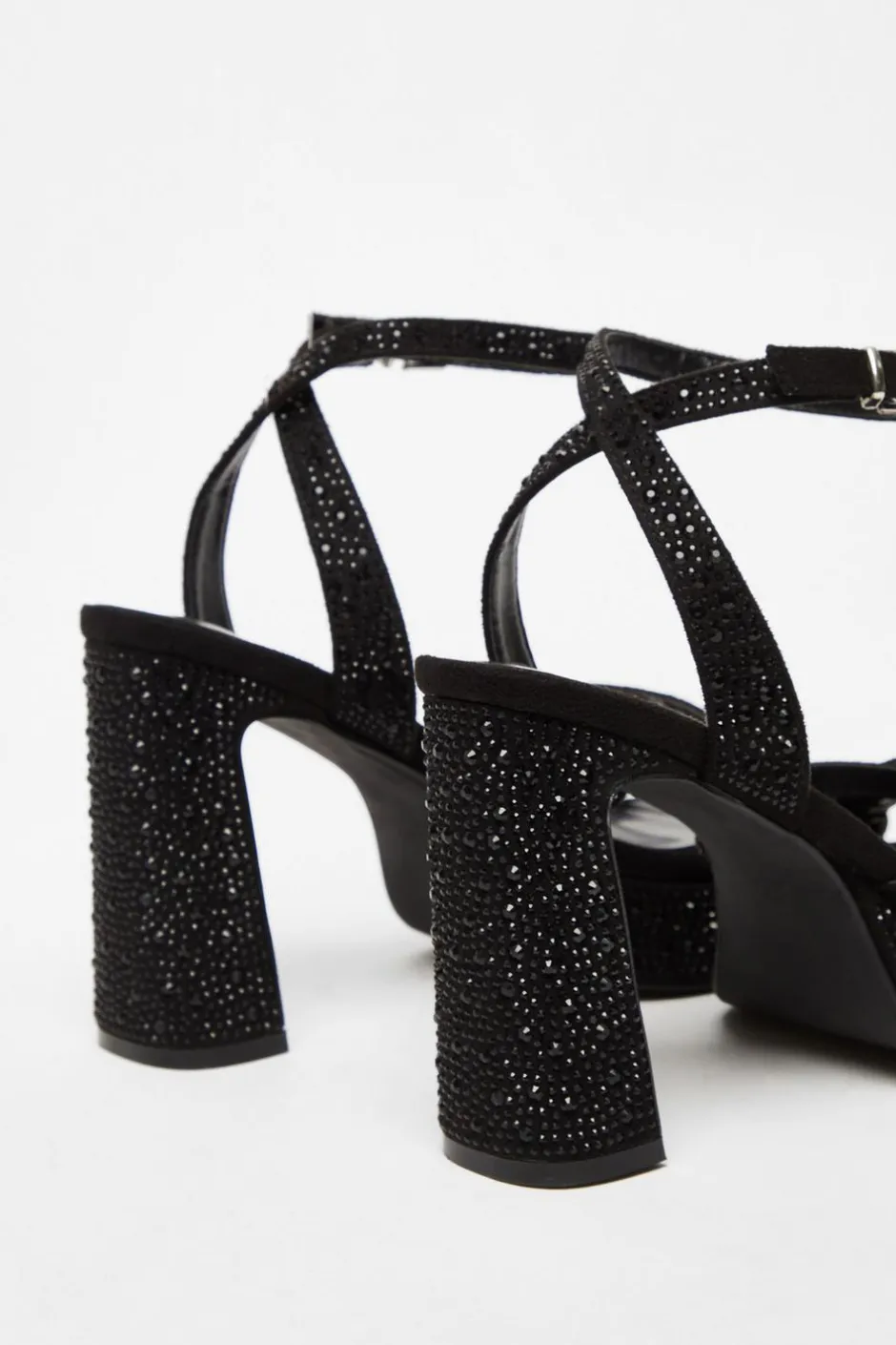 Quiz Diamante Platform Heels Black Online