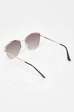 Quiz Diamante Trim Sunglasses Black Best