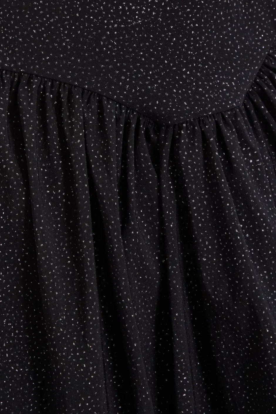Quiz Black Glitter Skater Dress Hot