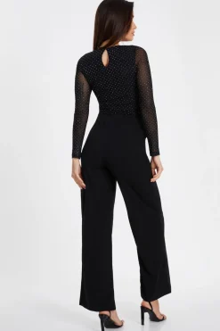 Quiz Black High Waist Belted Palazzo Trousers New