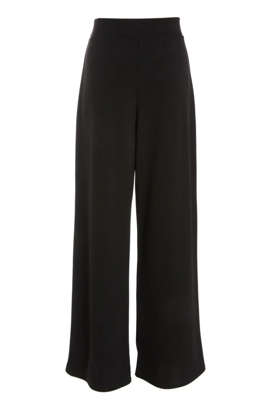 Quiz Black High Waist Belted Palazzo Trousers New