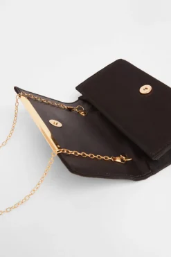 Quiz Long Clutch Bag Black Best