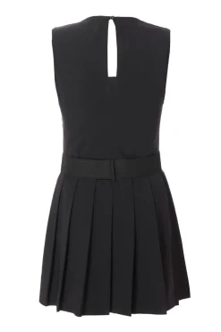 Quiz Black Pleated Skort Playsuit New