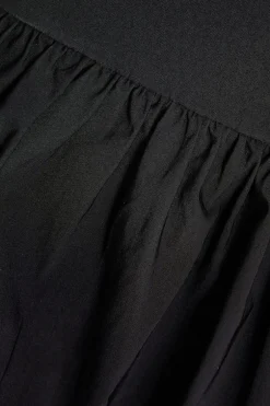 Quiz Black Puff Ball Skater Dress Discount