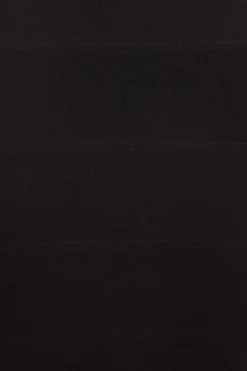Quiz Black Ribbed Bodycon Skirt