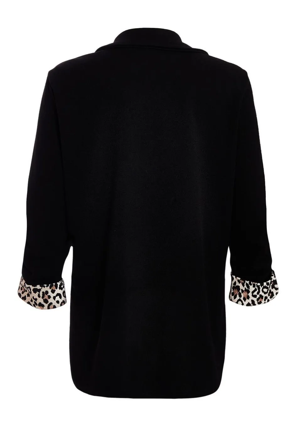 Quiz Ruched Sleeve Blazer Black Clearance