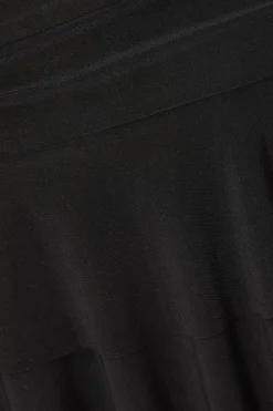 Quiz Ruffle Tiered Skort Black Online