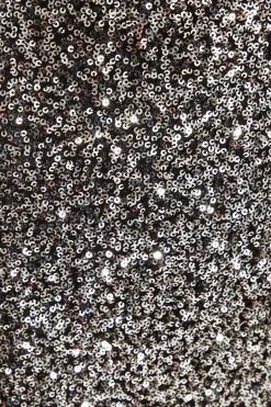 Quiz Black Sequin Midaxi Skirt Online