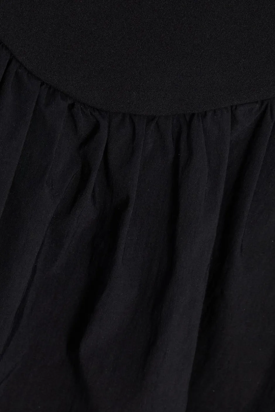 Quiz Black Strappy Puff Ball Skater Dress