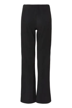Quiz Black Stretch Flared Trousers Hot