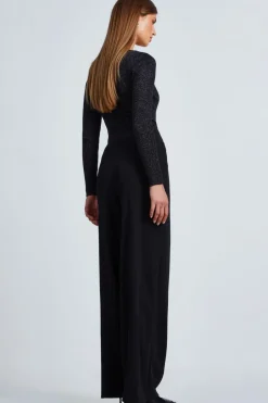 Quiz Wide Leg Trousers Black Outlet