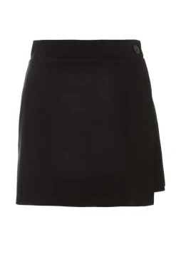 Quiz Black Wrap Skort Online
