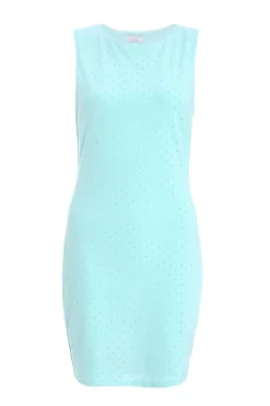 Quiz Blue Embellished Bodycon Mini Dress