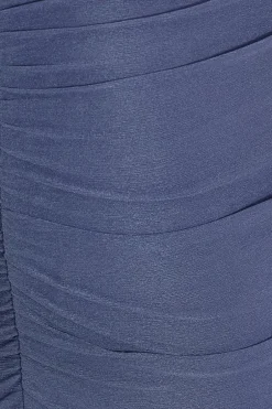 Quiz Blue Mesh Maxi Skirt Best
