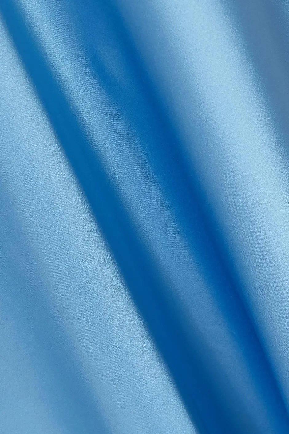 Quiz Blue Satin Bandeau Midaxi Dress Clearance