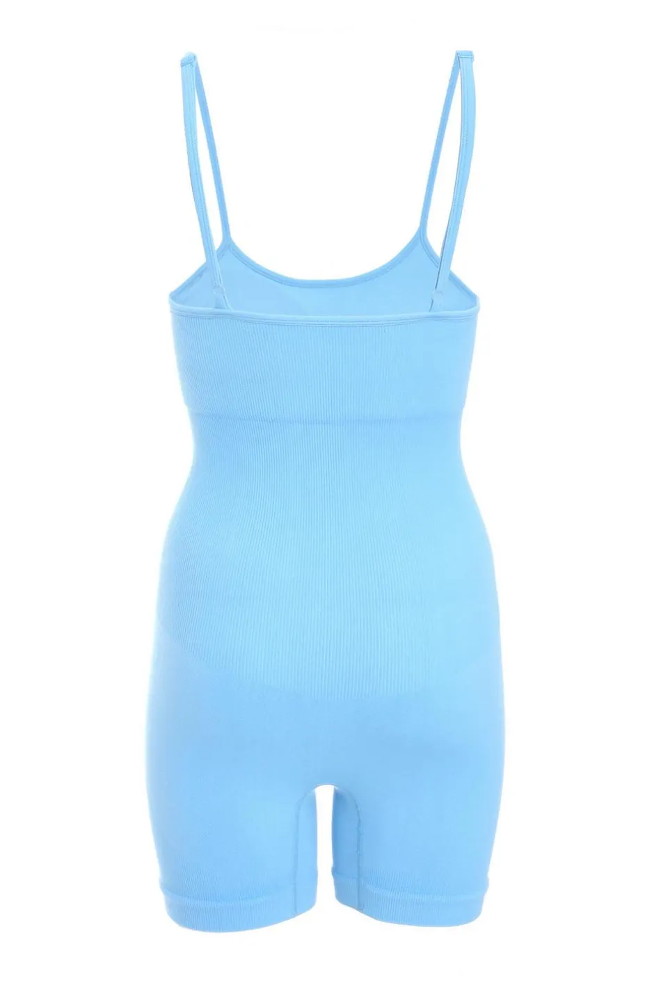 Quiz Blue Seamless Playsuit New