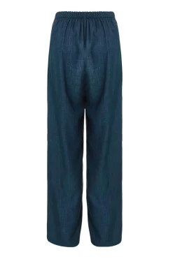 Quiz Blue Wide Leg Trousers Discount
