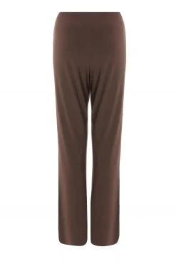Quiz Buckle Detail Trousers Brown Sale