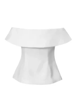 Quiz Bardot Waistcoat Cream Clearance