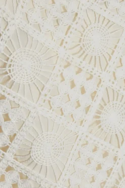 Quiz Crochet Shorts Cream Best