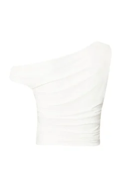 Quiz Drop Sleeve Top Cream Clearance