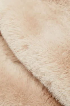 Quiz Cream Faux Fur Scarf Discount