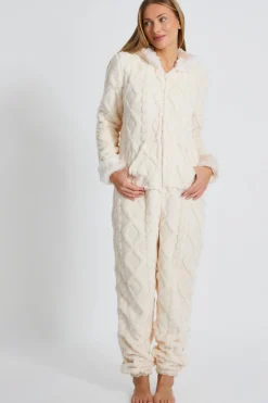 Quiz Cream Fleece Onesie Sale