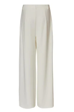 Quiz Cream Wide Leg Trousers New