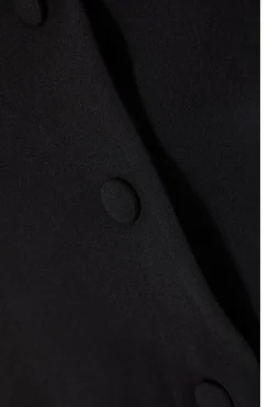 Quiz Curve Black Waistcoat Online