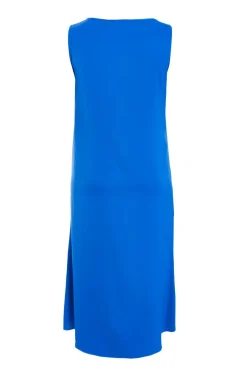 Quiz Curve Blue Cowl Neck Midaxi Dress Clearance