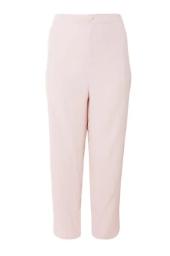 Quiz Curve Tailored Trousers Light Pink New