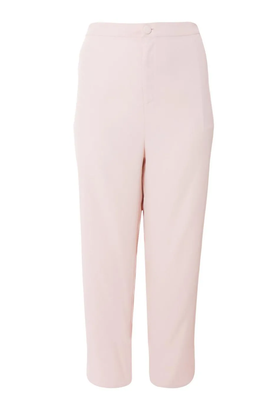 Quiz Curve Tailored Trousers Light Pink New