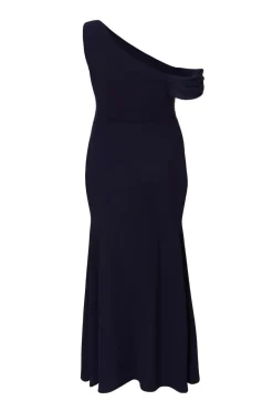 Quiz Curve Navy Drop Sleeve Maxi Dress Sale