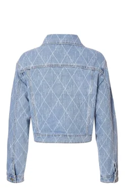 Quiz Denim Textured Jacket Best