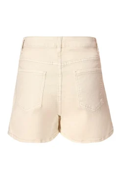 Quiz Denim Button Front Skort Ecru Best