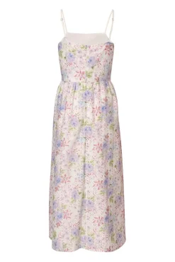 Quiz Floral Embroidered Midi Dress Hot