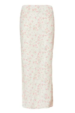 Quiz Floral Print Midaxi Skirt