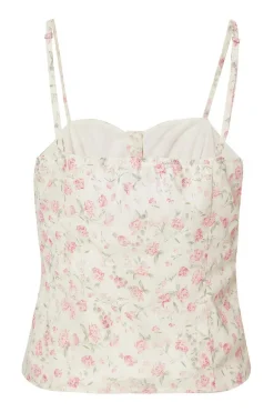 Quiz Floral Print Ruched Top Online