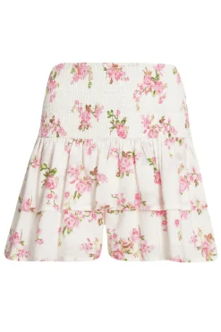 Quiz Floral Tiered Mini Skirt Discount