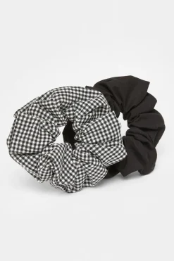 Quiz Gingham Scrunchie Set Sale