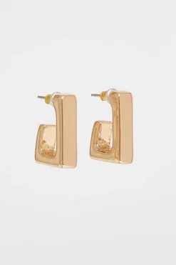 Quiz Gold Geometric Hoop Earrings Best