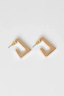 Quiz Gold Geometric Hoop Earrings Best
