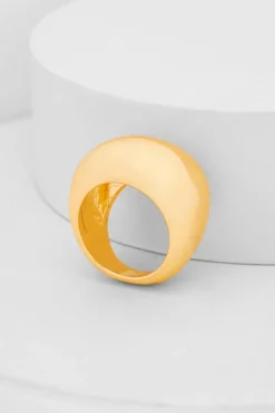 Quiz Gold Metal Sphere Ring Best