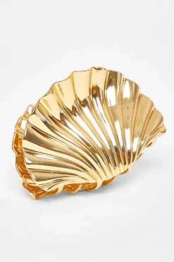 Quiz Gold Shell Hair Claw Clearance